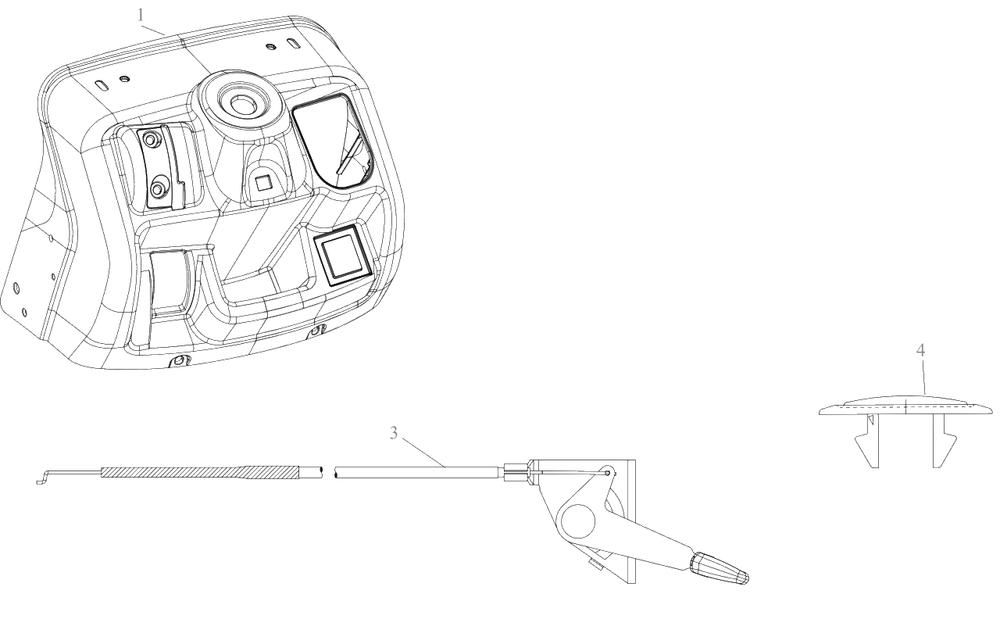 Dash-Upper Diagram and Parts List for 547-42 (13B877SS345)(2023) Yard Machines Lawn Tractor